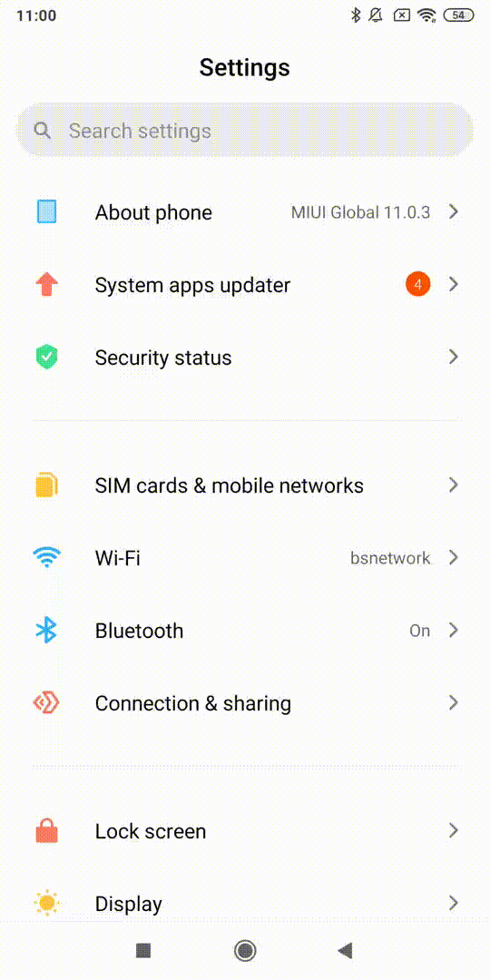 MIUI optimization