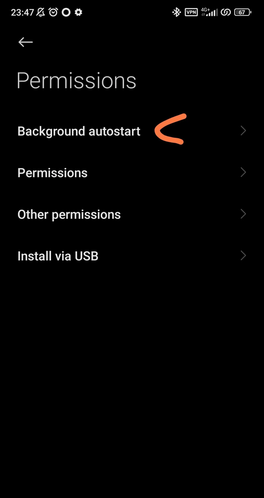 permission